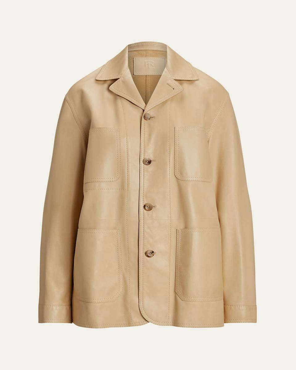 Adrianna Plonge Leather Jacket